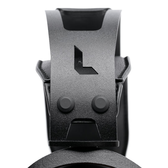 wooden recording studio professional headphones closed-back stainless steel headband left side